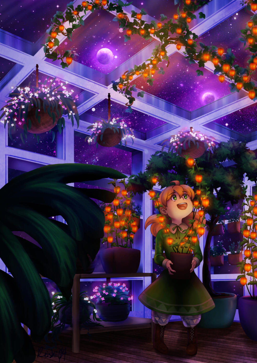 Galaxy's Cutest Little Space Gardener. Digital. 2020.